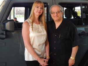 John Jomehri, and his wife, Connie, are officially the new owners of the Chrysler, Dodge, Jeep, Ram and Toyota dealership, the Ford Dealership and the NAPA Auto parts store in Barstow. (Photo curtesy of Mike Lamb, Daily Press)