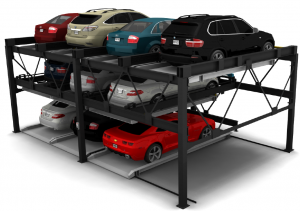CityLift semi-automated parking